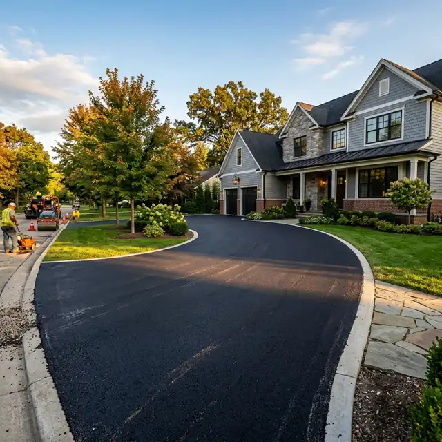 Asphalt for landscaping and construction