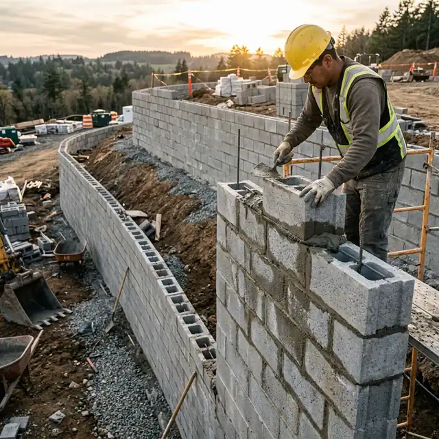 Cinder Blocks for landscaping and construction