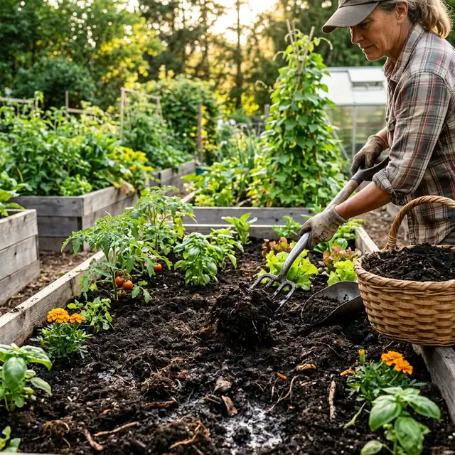 Compost for landscaping and construction