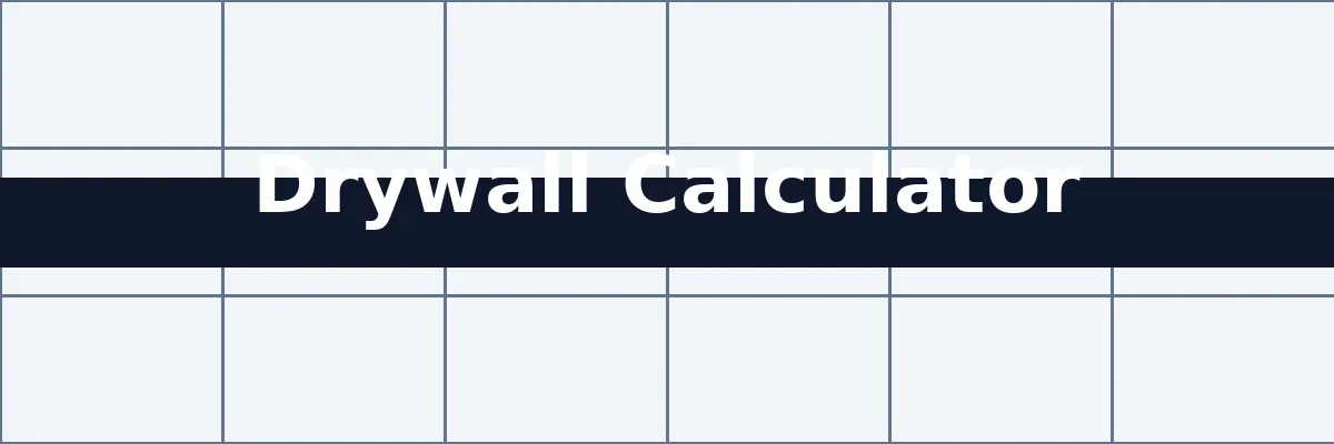 Drywall for landscaping and construction
