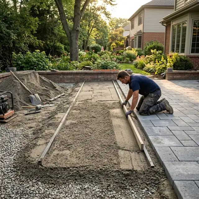 Sand for landscaping and construction
